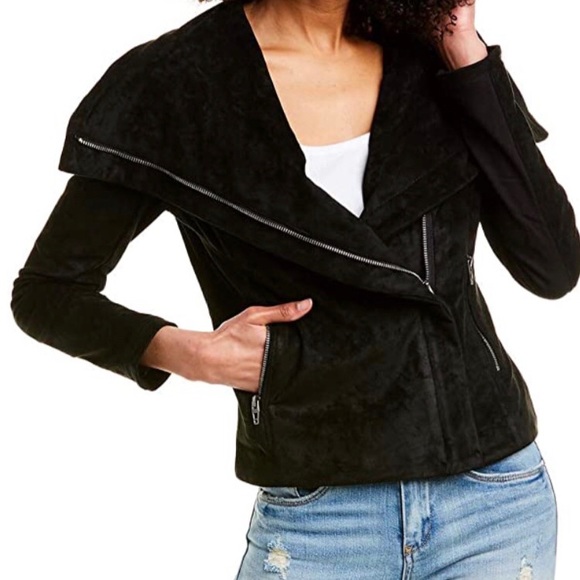 Blank NYC Jackets & Blazers - Blank NYC X Factor Faux Suede Jacket